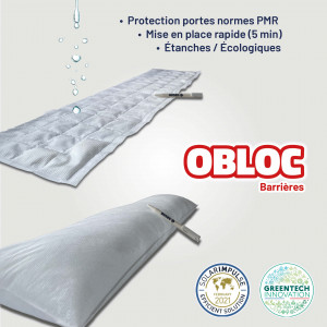 Boudins anti-inondation 120 cm OBLOC® - Devis sur Techni-Contact.com - 4