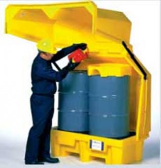 Box de stockage en pehd pour fût - Devis sur Techni-Contact.com - 1