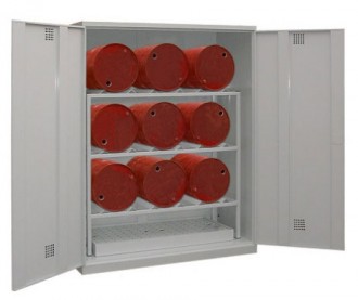 Box de stockage fûts à ventilation - Devis sur Techni-Contact.com - 1