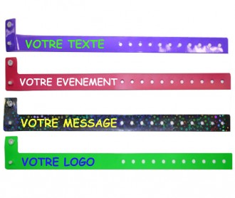 Bracelet vinyle personnalisé - Devis sur Techni-Contact.com - 1