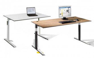 Bureau assis debout ergonomique - Devis sur Techni-Contact.com - 1
