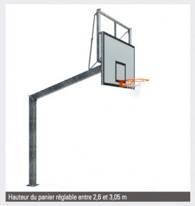 But de basket hauteur réglable - Devis sur Techni-Contact.com - 2