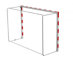 But de handball pliable - Structure acier ou aluminium de 80 x 80 mm - Dimensions : 3 x 2 m - Pliable