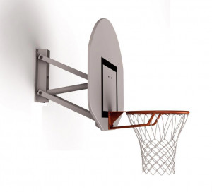 But de basket mural demi lune  2,60 à 3,05 m - Devis sur Techni-Contact.com - 1
