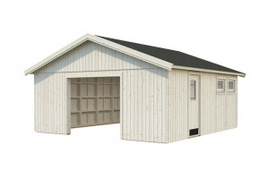 Cabane de garage en bois - Devis sur Techni-Contact.com - 2