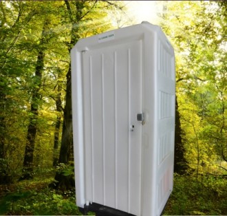 Cabine WC extérieur - En polyéthylène recyclable
