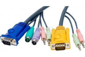 Câble KVM hd15 - Devis sur Techni-Contact.com - 1
