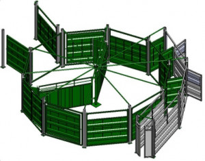 Cage de contention pour bovins - Devis sur Techni-Contact.com - 2