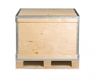 Caisse palette en bois pliante - Epaisseur : de 4 à 10 mm