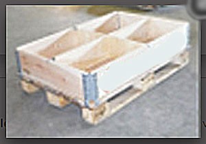 Caisse rehausse bois pliante - Hauteur entre 100 et 400 mm