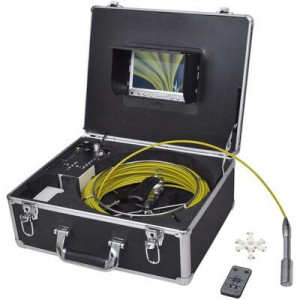 Caméra d'inspection de tuyaux 30 m avec boîtier de commande DVR - Devis sur Techni-Contact.com - 1