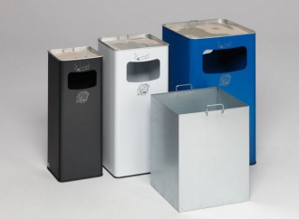 Cendrier et poubelle en acier - Devis sur Techni-Contact.com - 1
