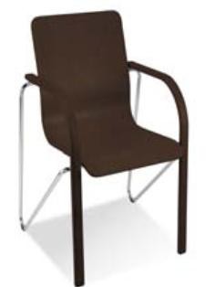 Chaise acier empilable pour salle d'attente - Devis sur Techni-Contact.com - 1