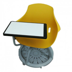 Chaise avec tablette écritoire rotative - Devis sur Techni-Contact.com - 2