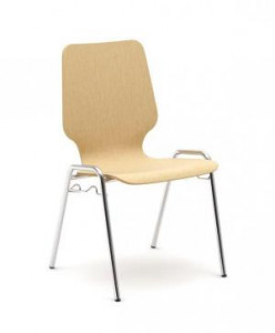 Chaise coque en bois à 4 pieds - Devis sur Techni-Contact.com - 1