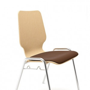 Chaise coque en bois à 4 pieds - Devis sur Techni-Contact.com - 4