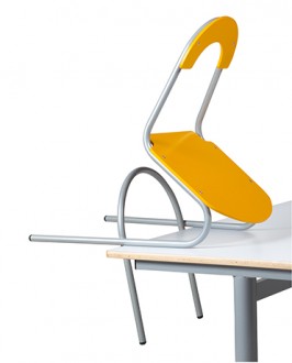 Chaise cantine appui sur table - Devis sur Techni-Contact.com - 2