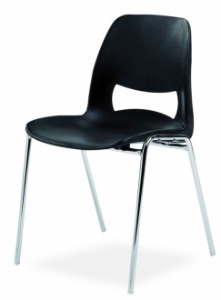 Chaise coque plastique empilable et accrochable - Devis sur Techni-Contact.com - 1