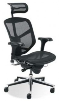 Chaise de bureau résille avec accoudoirs - Devis sur Techni-Contact.com - 1