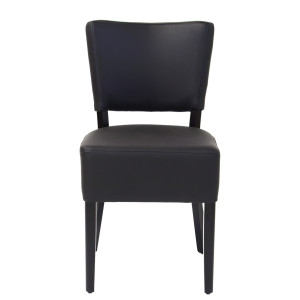 Chaise en cuir noir - Devis sur Techni-Contact.com - 2