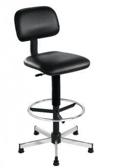 Chaise haute design avec repose-pieds fixe - Devis sur Techni-Contact.com - 1
