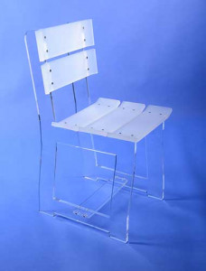 Chaise originale en Plexiglas - Devis sur Techni-Contact.com - 1