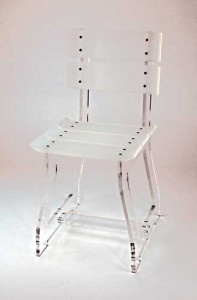 Chaise originale en Plexiglas - Devis sur Techni-Contact.com - 2