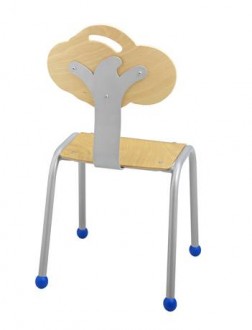 Chaise scolaire avec lame métallique - Devis sur Techni-Contact.com - 2