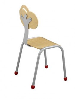 Chaise scolaire avec lame métallique - Devis sur Techni-Contact.com - 4