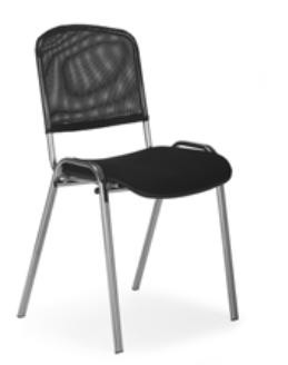 Chaise visiteur empilable assise tissu - Devis sur Techni-Contact.com - 1