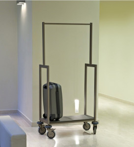 Chariot à bagages avec porte-cintre - Devis sur Techni-Contact.com - 4