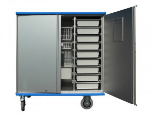 Chariot armoire a linge modulaire - Devis sur Techni-Contact.com - 3