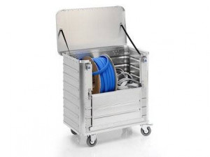 Chariot conteneur en aluminium anodisé - Devis sur Techni-Contact.com - 5