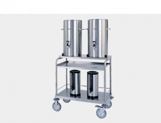 Chariot cuisine inox transporteur conteneurs - Devis sur Techni-Contact.com - 1