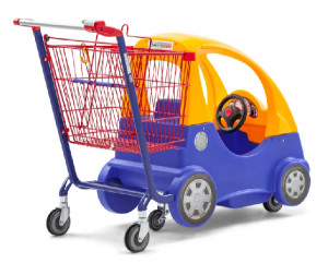 Chariot libre-service avec voiture pour enfant - Devis sur Techni-Contact.com - 2