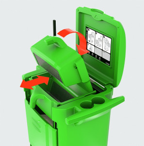 Chariot mobile recycleur absorbant - Devis sur Techni-Contact.com - 3