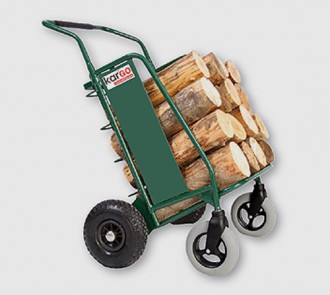 Chariot pour bois et granulés - Capacité d’emport : 150 kg
