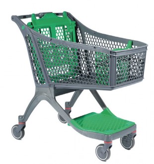 Chariot pour magasin - Gamme de chariots de magasin en plastique