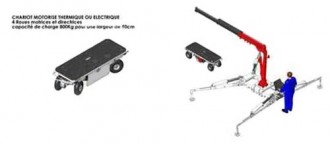 Chariot transporteur motorisé - Devis sur Techni-Contact.com - 9