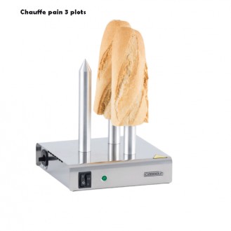 Chauffe-pain - Puissance : 110 W - Dim : L.220 x P.220 x H.250 mm