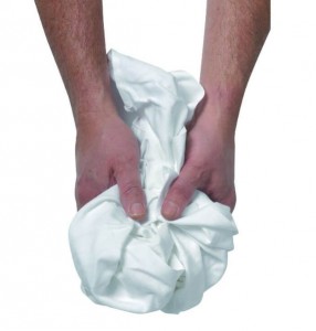 Chiffon essuyage sans couture serviette blanche - Devis sur Techni-Contact.com - 1