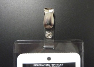 Clip bretelle ovale avec languette - Devis sur Techni-Contact.com - 1