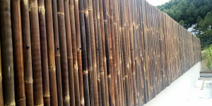 Clôture bambou noir 40-60mm - Devis sur Techni-Contact.com - 3