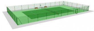 Clôture tennis court simple - Devis sur Techni-Contact.com - 1