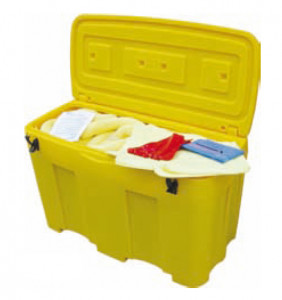 Coffre de rangement plastique jaune 400 L - Devis sur Techni-Contact.com - 2
