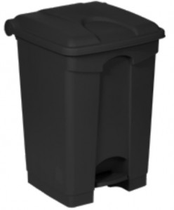Collecteur de poubelle avec pédale en plastique  45 L - Devis sur Techni-Contact.com - 1