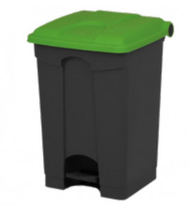 Collecteur de poubelle avec pédale en plastique  45 L - Devis sur Techni-Contact.com - 5