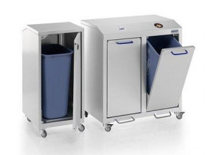 Collecteur de déchets à 4 compartiments  - Devis sur Techni-Contact.com - 2