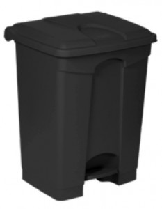 Collecteur de poubelle avec pédale en plastique  70 L - Devis sur Techni-Contact.com - 1