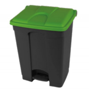 Collecteur de poubelle avec pédale en plastique  70 L - Devis sur Techni-Contact.com - 5